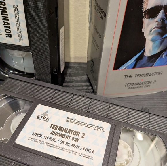 The Terminator Collection VHS - Black and Gray - Picture 8 of 9